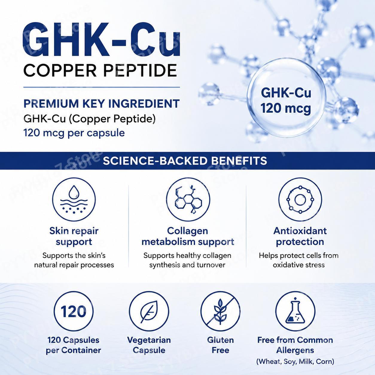 GHK-Cu Copper Peptide Suppleme - Health Wellness Usa review and price