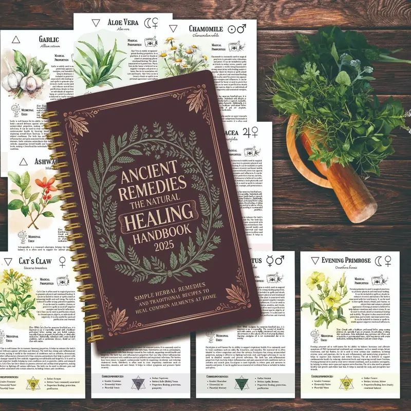 Natural Remedies Handbook with - Health & Wellness Fair 2025 review and price