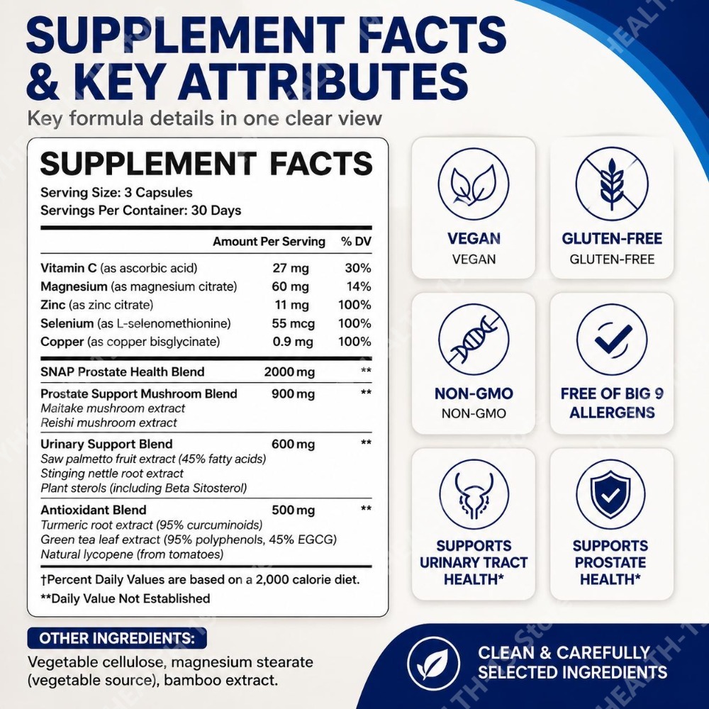 SOLO TREE Prostate Health Caps - Health Wellness Usa review and price